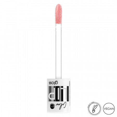 Luciu Buze Vegan Bell Color Lip Gloss Cod 09 Nud Roziu Sidefat