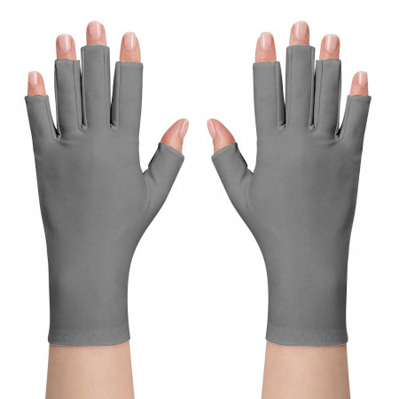 Manusi de Protectie UV pentru Manichiura Culoare Gri