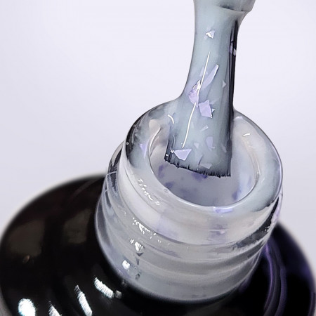 Oja Semipermanenta Colectia &#039;Milky Flakes Gel&#039; Culoare Mov Translucid No.006