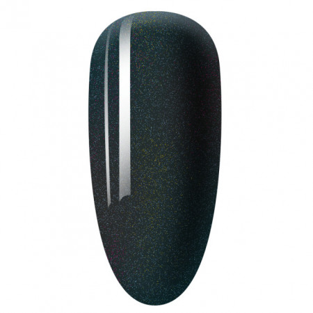 Oja Semipermanenta Exclusive Premium, Culoare Black Galaxy, 15 ml