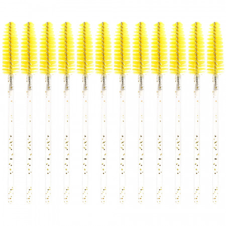 Periute Gene de Unica Folosinta Set 12 Buc Culoare Galben