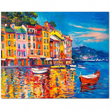 Pictura cu Diamante 5D Kit Complet Model 'Nostalgic Sunset' 40x50cm