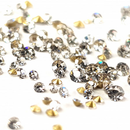 Pietricele Unghii Tip Crisatale Swarovski cu Reflexii