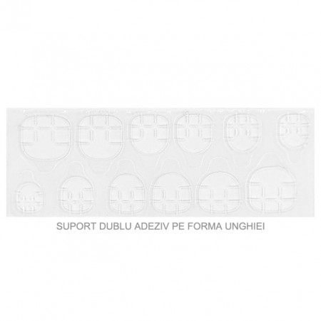 Set 12 Unghii False Reutilizabile cu Manichiura Instant Forma Migdala Culoare Maslina