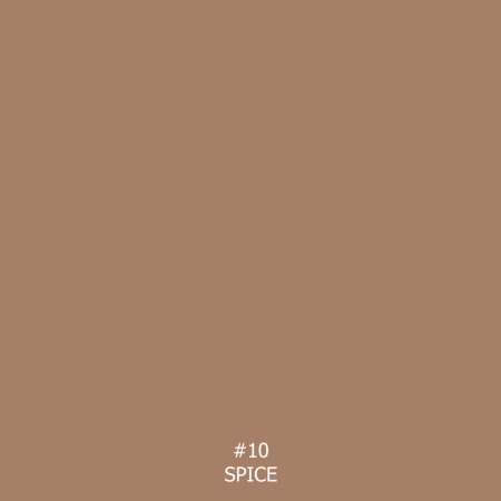 Creion Ruj Mat No. 10 Spice - Culoare Intensă, Contur Precis, Rezistență 24h. Prezentare culoare ruj.