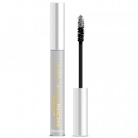 Mascara Colorat Ushas Big Eyes Living Colorfully, Culoare Gray