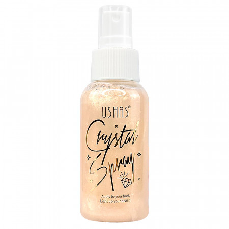 Spray de Corp Ushas Crystal Spray Body Shimmer No 02