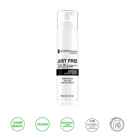 Primer Hipoalergenic Camuflaj si Uniformizare Culoare Piele Just Free Skin Bell Cosmetics