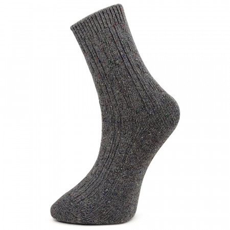 Sosete Thermo Calduroase din Lana Model 'Colored Rain' Gray