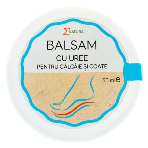 Balsam cu Uree pentru Călcâie Crăpate și Coate Uscate - Enatura, 50ml