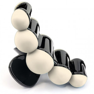 Clame de Par Satinate Set 3 Bucati 'Velvet Pearls' No. 9871