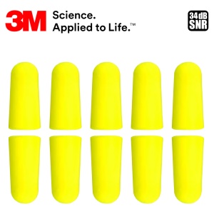 Dopuri de Urechi 3M E-A-Rsoft Yellow Neons - 5 Perechi, Protecție 34 dB