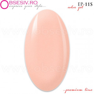 Geluri Colorate Premium Line, Exclusive Nails, Cod EP11S, Gramaj 5ml, Culoare True Blush - Img 2