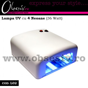 Lampa UV cu 4 Neoane, Ptere 36 Watt, Culoare Alb - Img 2