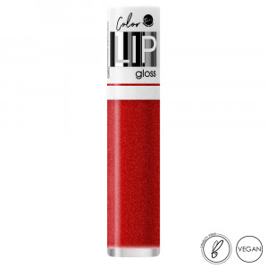 Luciu Buze Vegan Bell Color Lip Gloss Cod 06 Rosu Sidefat