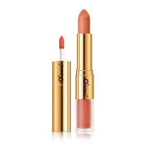 Ruj Mat și Lichid 2 în 1 O'Cheal Rose Gold - Coral Peach 06 - Hidratare, Culoare Intensă, Lungă Durată