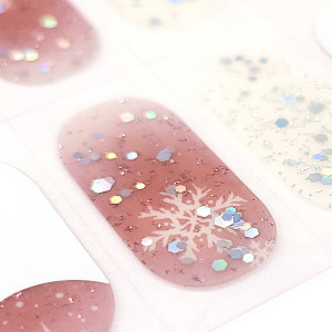 Sticker Autocolant cu Gel pentru Unghii, Manichiură Instant cu Gel, Cod BSG-0309