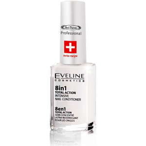 Tratament Unghii 8 in 1 Eveline Cosmetics Regenerare Instant Total Action