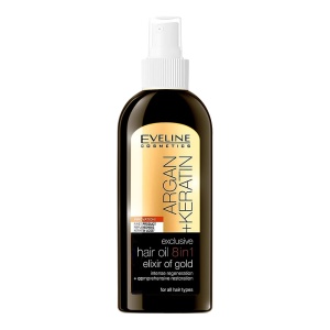 Ulei de Păr 8in1 cu Argan Keratina Ulei de Brusture si Vit. A - Regenerare Intensa si Restaurare Completa - Img 4