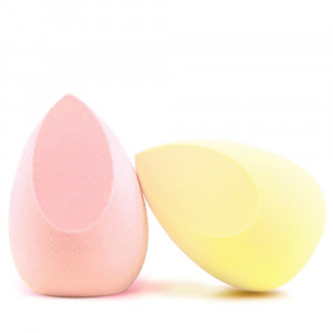 Bureti Machiaj Beauty Blender Set 2 Buc in Cutie Forma de Inima Cod 01