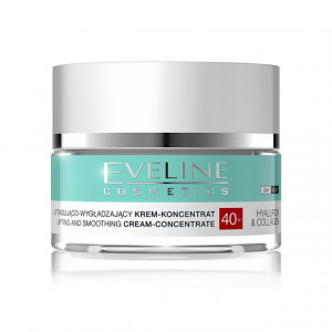 Crema Concentrata Fermitate si Netezire Hyaluron & Collagen 40+ Eveline Cosmetics