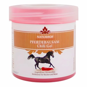 Gel Balsam Puterea Calului cu Chili NaturHof 250 ml - Revigorant și Termoactiv