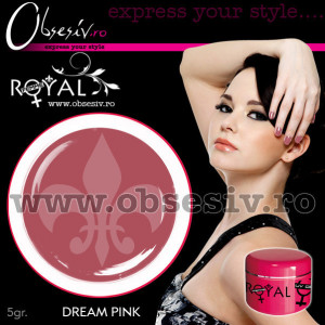 Gel colorat unghii Royal Femme DREAM PINK (Geluri Profesionale Unghii) - Img 2