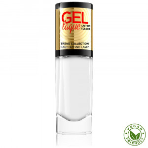 Lac Unghii Eveline Gel Laque Trend Collection Culoare Alb No 200