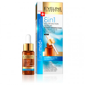 Ser Multifunctional 8in1 Impotriva Imperfectiunilor Tenului Eveline Cosmetics Facemed+