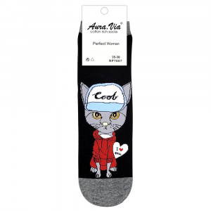Sosete Vesele Dama Model 'Good Times' Cool Kitty