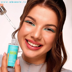 Tratament de Noapte Anti Acnee Perfect Skin Acne | Gradul 2 de Exfoliere - Prezentare produs cu model.