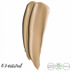 BB Cream Hipoalergenic Vegan cu Aloe si Protectie SPF 15 Bell No 03 Natural
