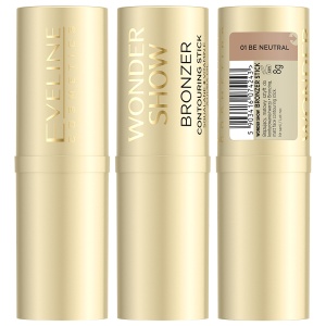 Bronzer Contouring Stick Eveline Cosmetics Wonder Show 01 Be Neutral - Finish Mat Natural
