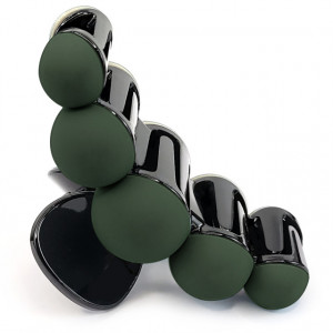 Clame de Par Satinate Set 3 Bucati 'Velvet Pearls' No. 9869