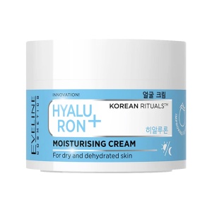 Cremă Hidratantă Ten cu Acid Hialuronic+ Korean Ritual by Eveline | Hidratare Profundă, Piele Uscată