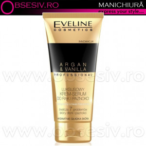 Crema Maini Ser de Lux Profesional Argan & Vanilla Eveline Cosmetics - Img 2
