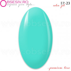 Geluri Colorate Premium Line, Exclusive Nails, Cod EP23, Gramaj 5ml, Culoare Light Aruba - Img 2