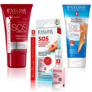Kit Tratamente SOS 3 in 1 Maini Picioare Unghii