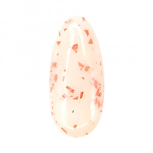 Oja Semipermanenta Colectia 'Milky Flakes Gel' Culoare Roz Translucid No.005