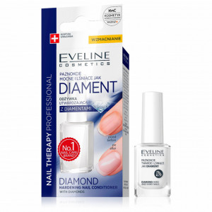 Tratament Unghii Stralucire de Diamant Eveline Cosmetics Diamond Hardening Nail Conditioner