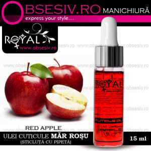 Ulei Cuticule Mar Rosu, Royal Femme Apple Red, 15 ml. - Img 2