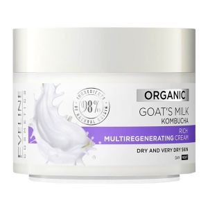 Cremă Multi-Regeneratoare cu Lapte de Capră Organic și Kombucha | Hidratare și Reîntinerire Ten Uscat
