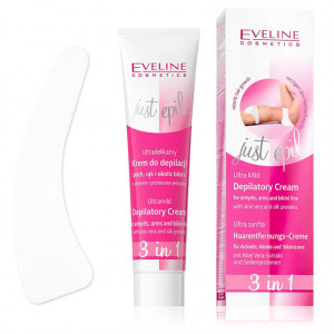 Crema Ultra Blândă Epilare Zone Sensibile cu Aloe Vera si Proteine de Matase Eveline