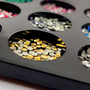 Decoratiuni Unghii Tip Tinte Multicolore, Accesorii Nail Art