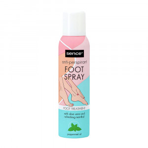 Deodorant Antiperspirant si Tratament Picioare cu Aloe si Mentol Sence Foot Spray