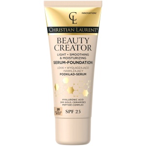 Fond de Ten Ser Iluminator cu SPF 25 Christian Laurent 20 Vanilla Beige - Hidratare și Anti-Îmbătrânire