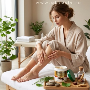 Masaj terapeutic cu venin de albine mimetic și ginseng pentru refacere completă.