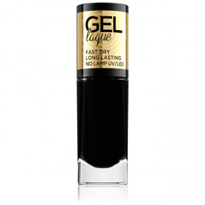 Lac Unghii Negru Gel Laque No 57 Eveline Cosmetics