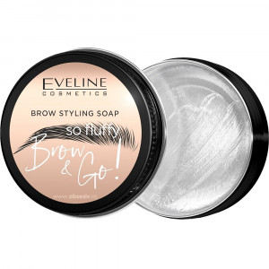 Săpun Gel Stilizare Sprâncene Transparent Eveline Cosmetics Brow & Go