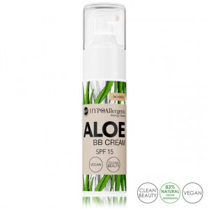 BB Cream Hipoalergenic Vegan cu Aloe si Protectie SPF 15 Bell No 04 Honey